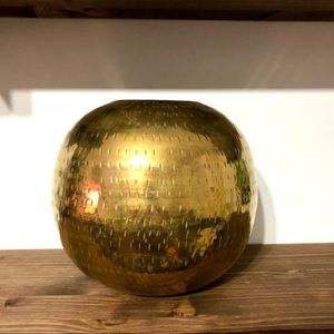 Brass vintage vase